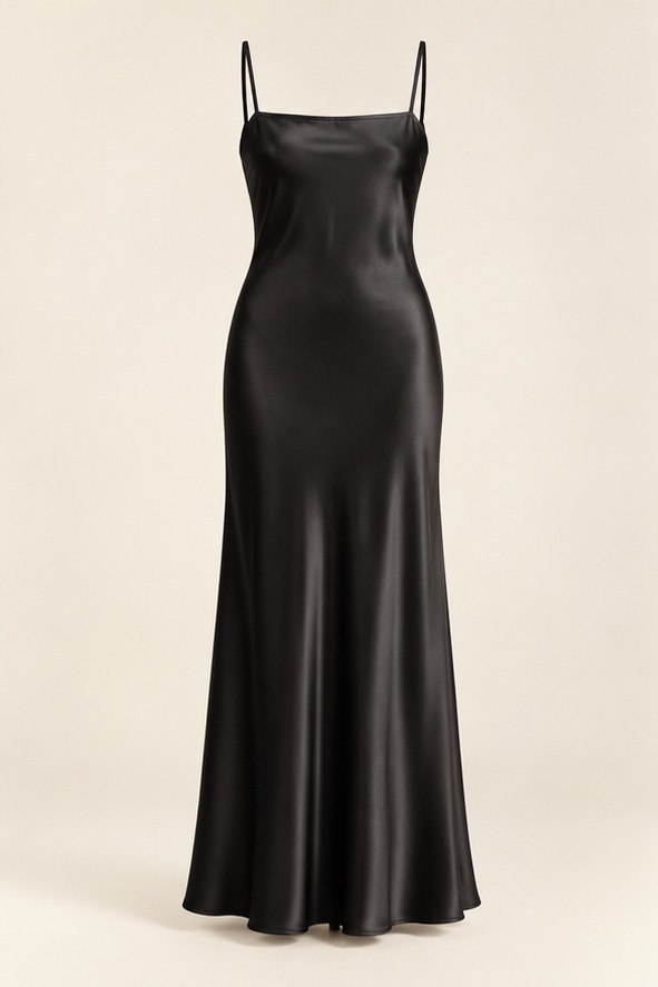 Éclipse Silk Maxi, Onyx Black, front view